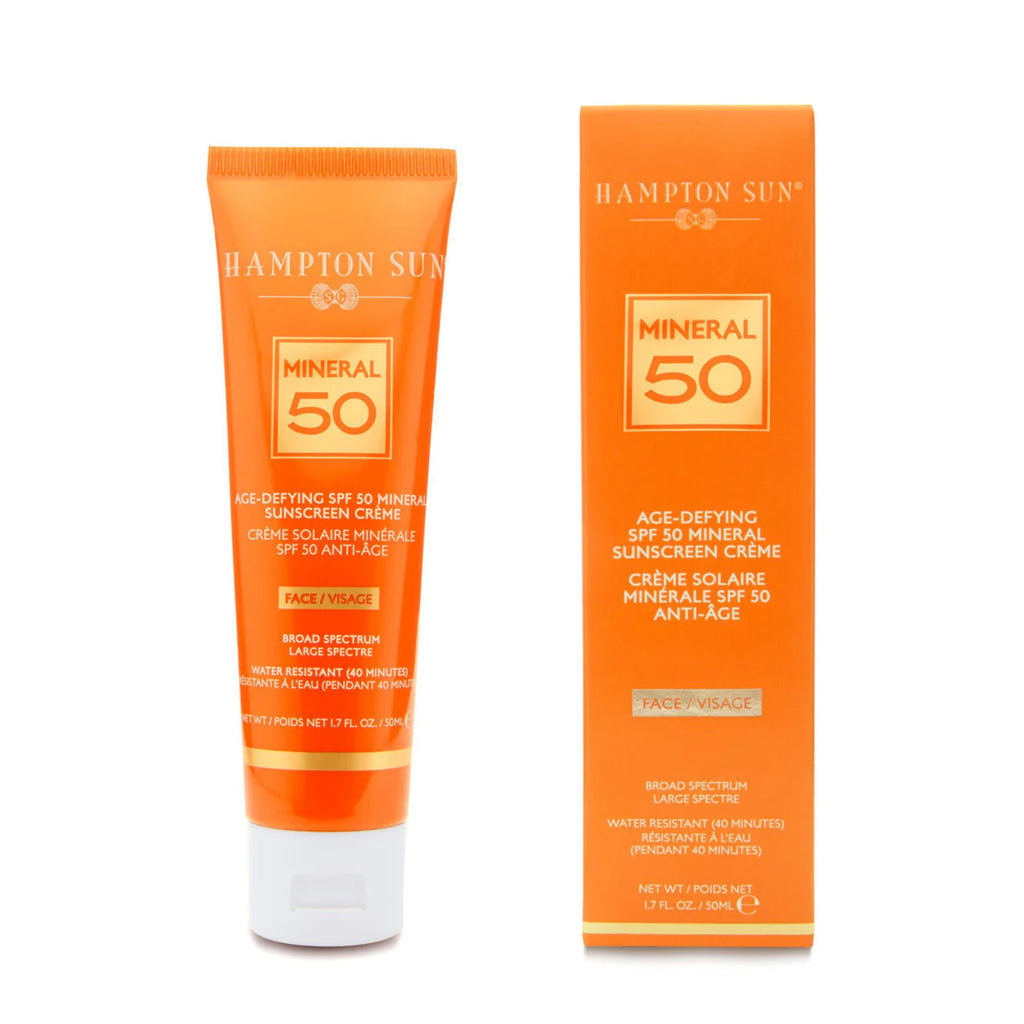 AGE-DEFYING SPF 50 MINERAL CREAM FOR FACE